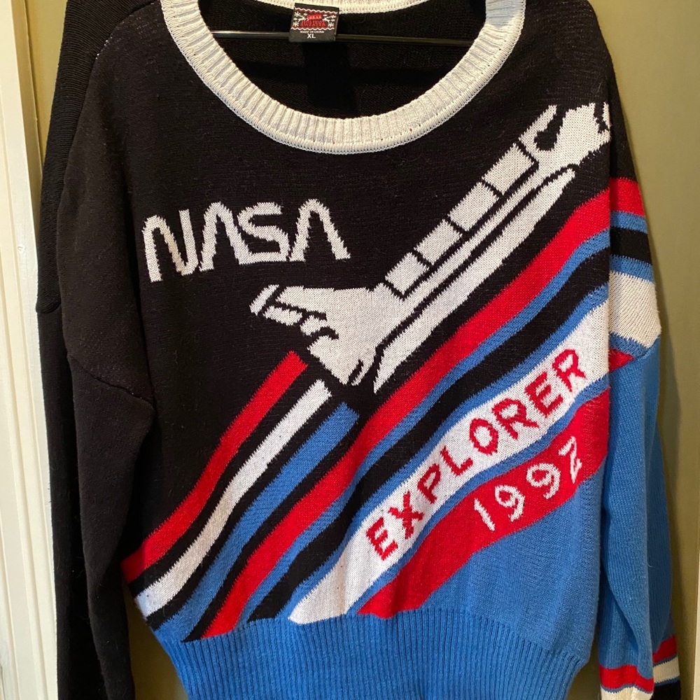 Vintage NASA sweater , worn once